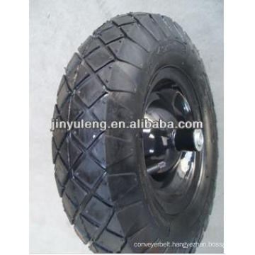 pneumatic rubber wheel tyre 16"x4.00-8